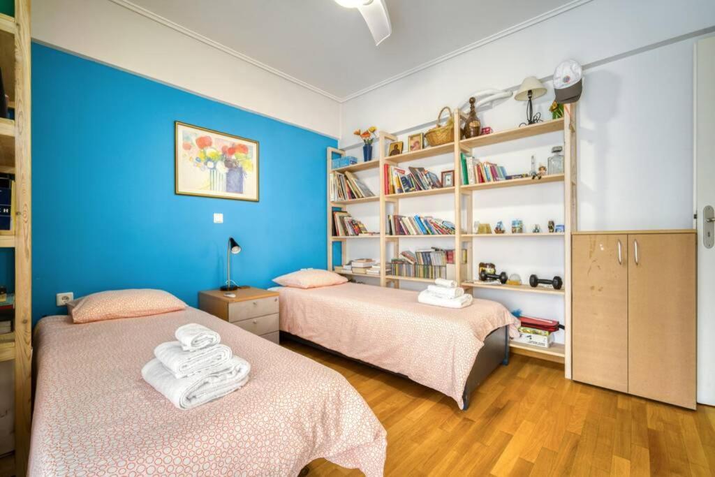 Spacious Family Flat Near Parthenon Free Parking Athènes Extérieur photo