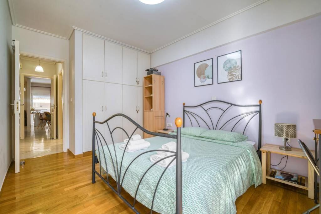 Spacious Family Flat Near Parthenon Free Parking Athènes Extérieur photo