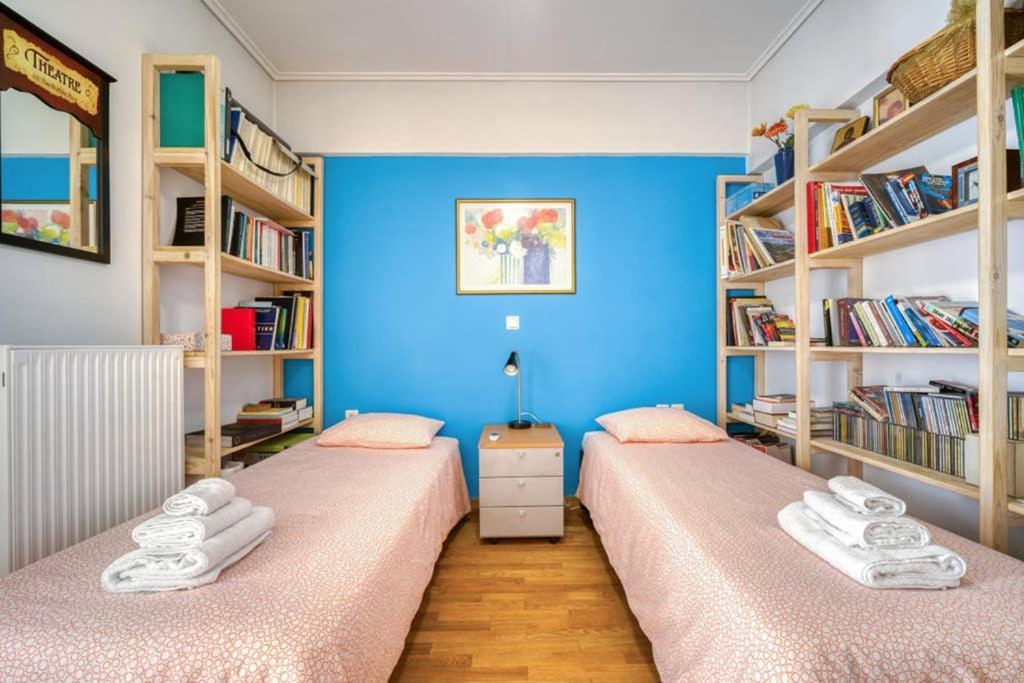 Spacious Family Flat Near Parthenon Free Parking Athènes Extérieur photo