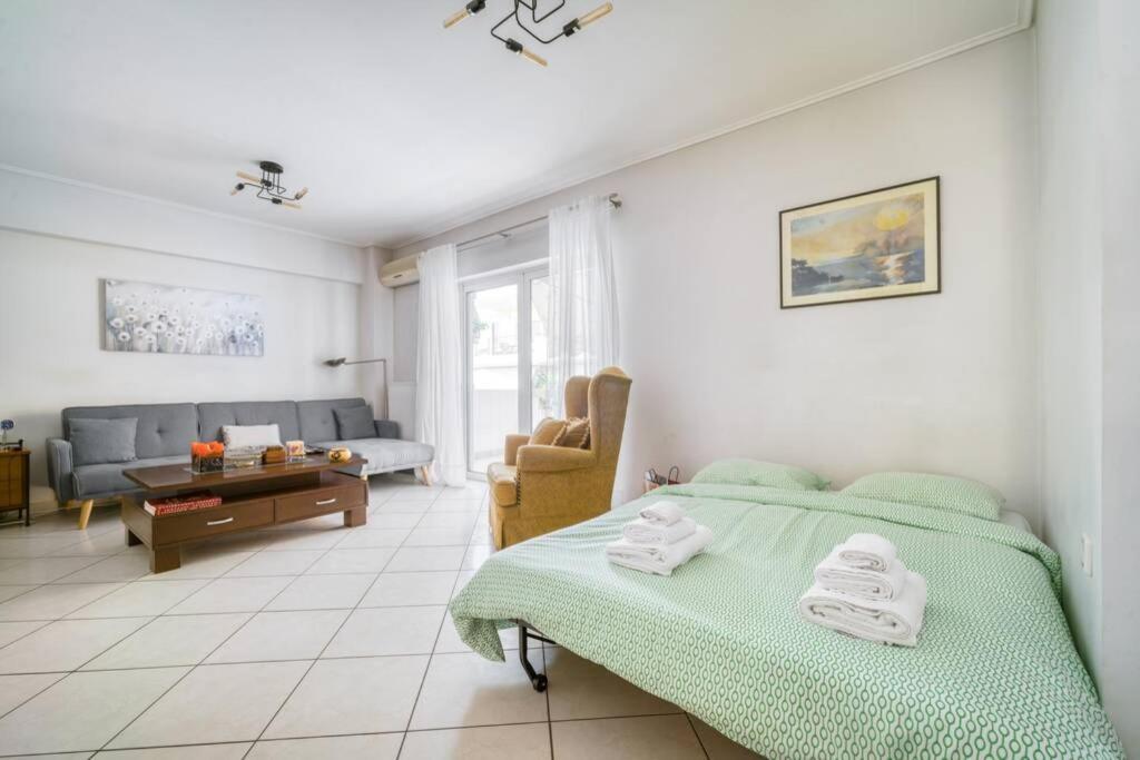 Spacious Family Flat Near Parthenon Free Parking Athènes Extérieur photo