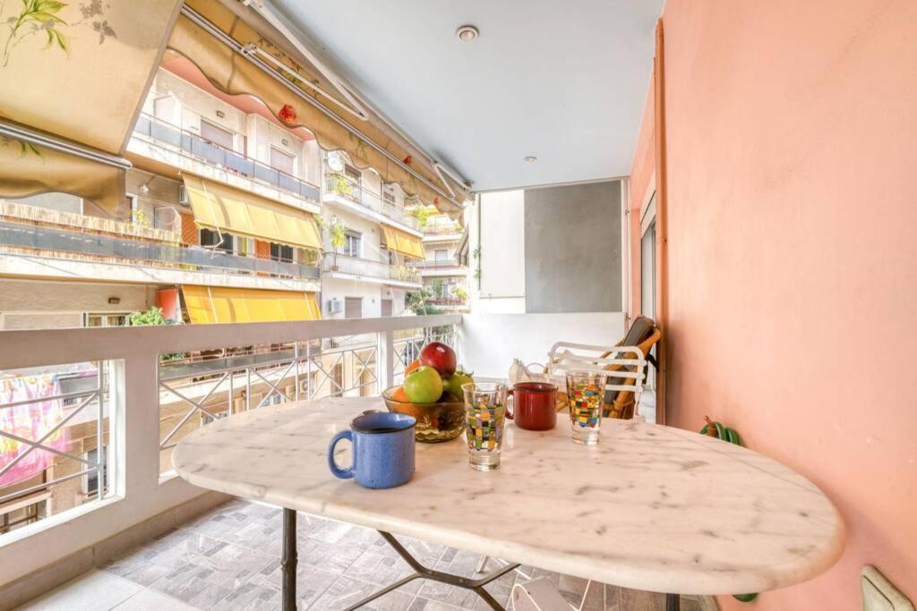 Spacious Family Flat Near Parthenon Free Parking Athènes Extérieur photo